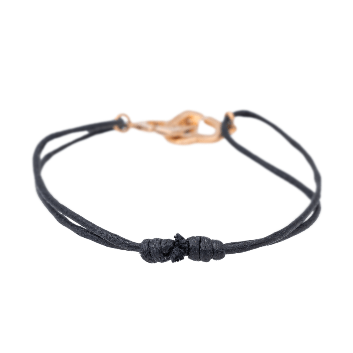 Dinh Van Bracelet Double cœur Or rose - Castafiore