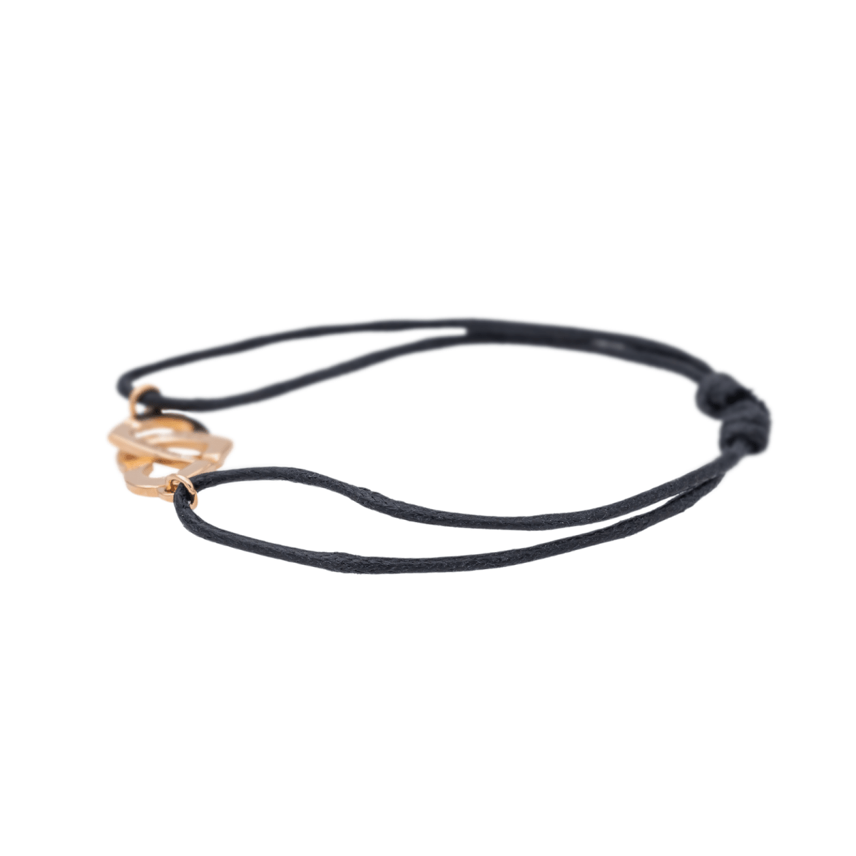 Dinh Van Bracelet Double cœur Or rose - Castafiore