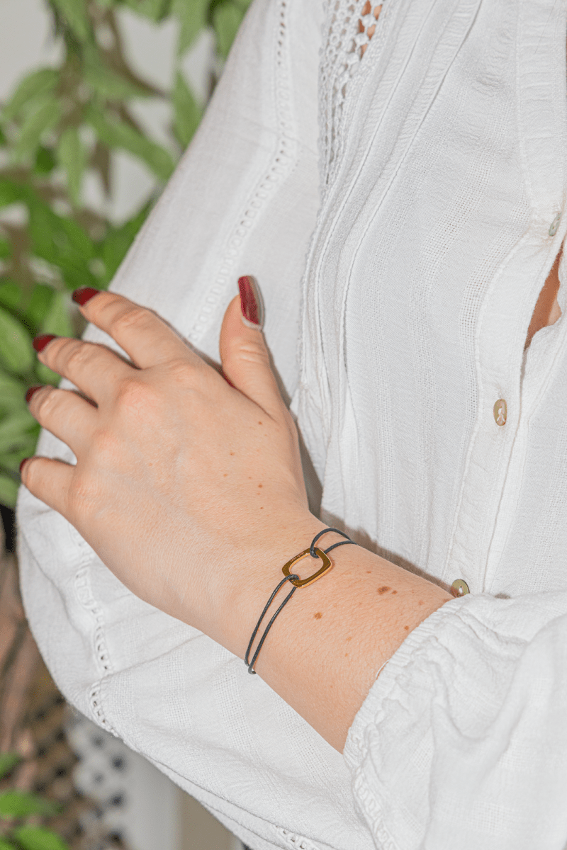 Dinh Van Bracelet Impression Or jaune - Castafiore