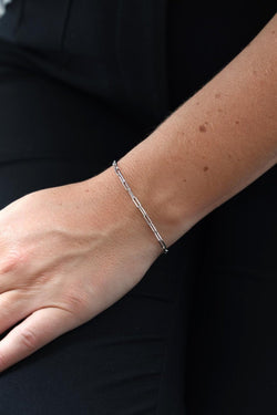 Dinh Van Bracelet Maillon Or blanc - Castafiore