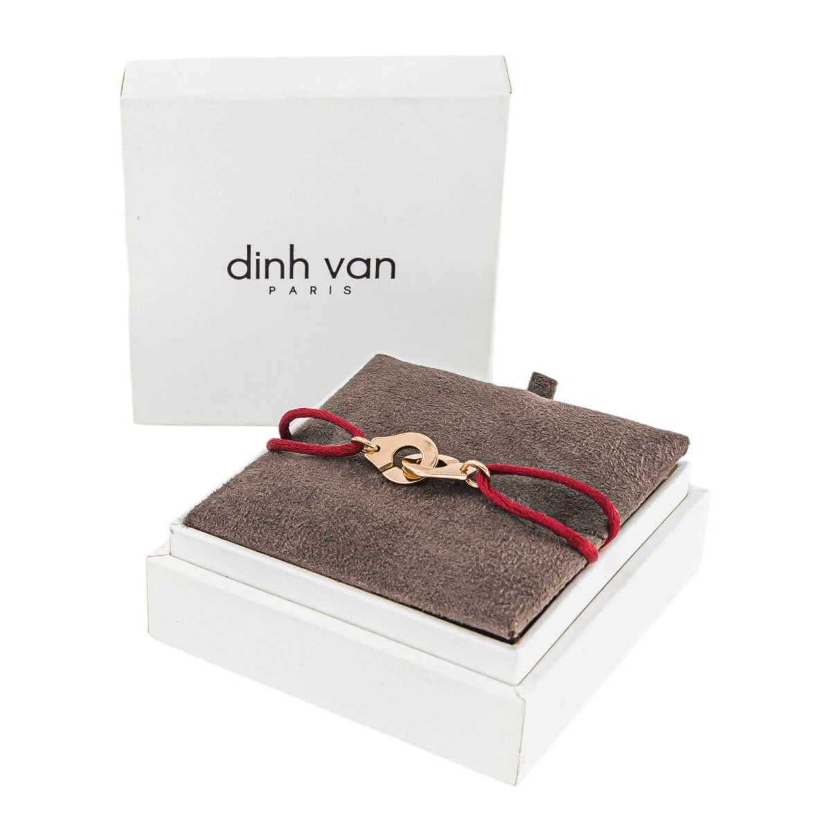 Dinh Van Bracelet Menottes Or rose - Castafiore