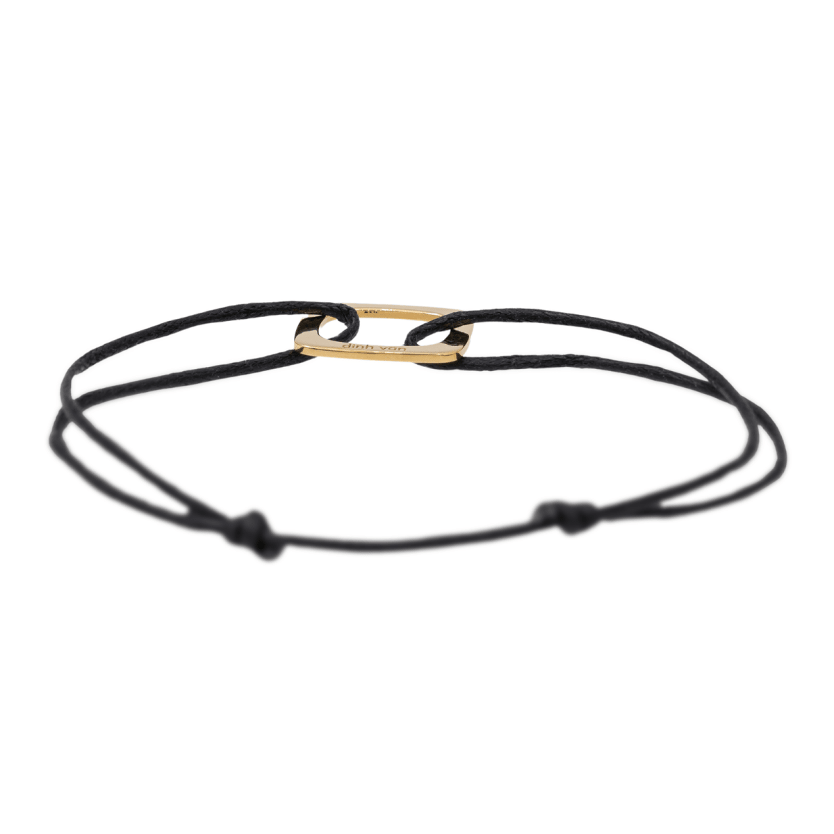 Dinh Van Bracelet Pendentif Impression Or jaune - Castafiore