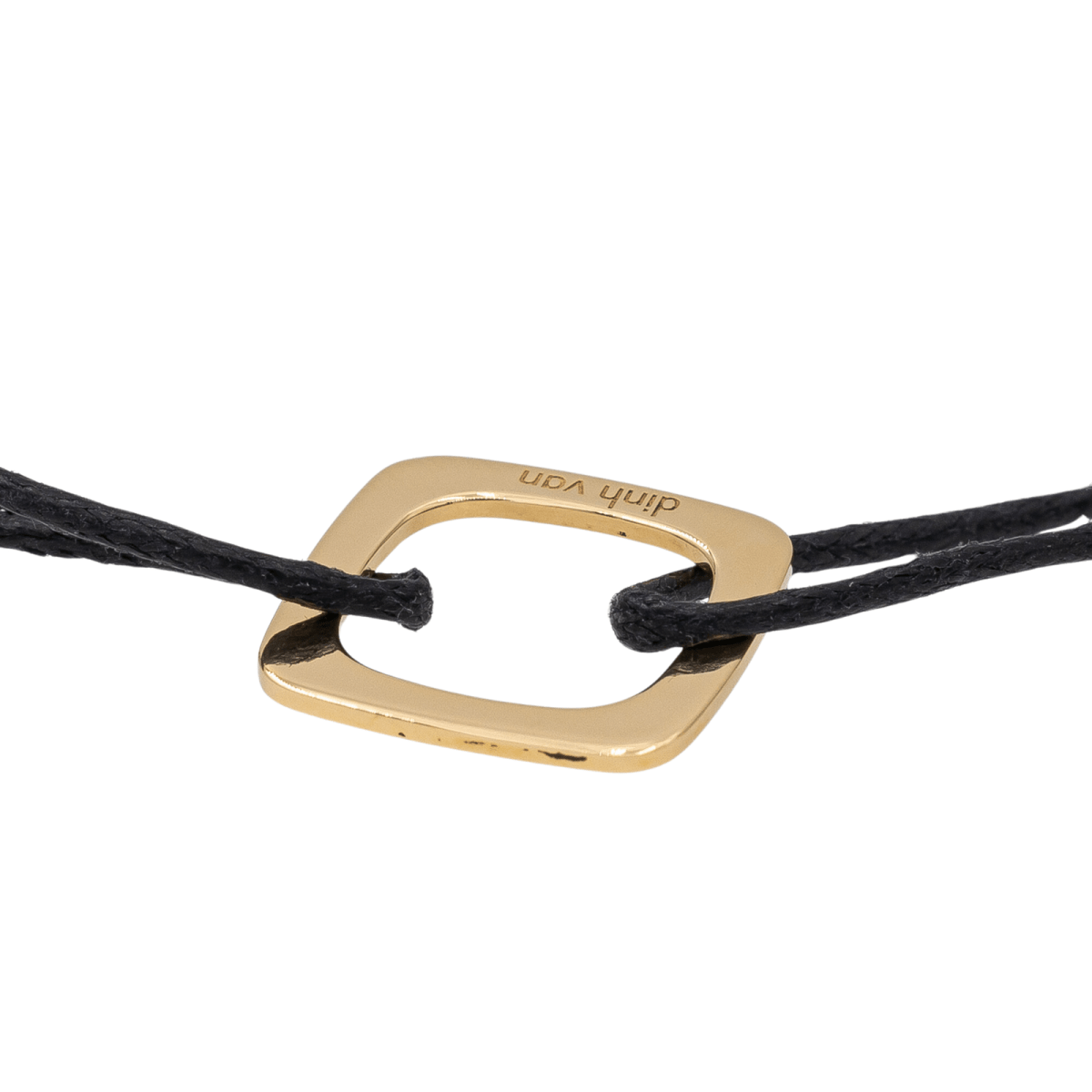 Dinh Van Bracelet Pendentif Impression Or jaune - Castafiore