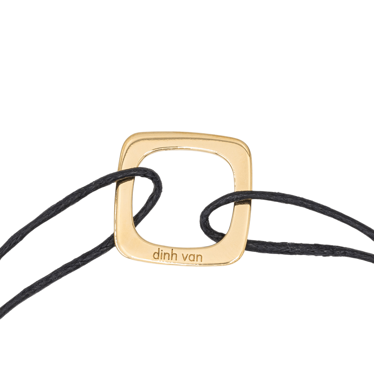 Dinh Van Bracelet Pendentif Impression Or jaune - Castafiore