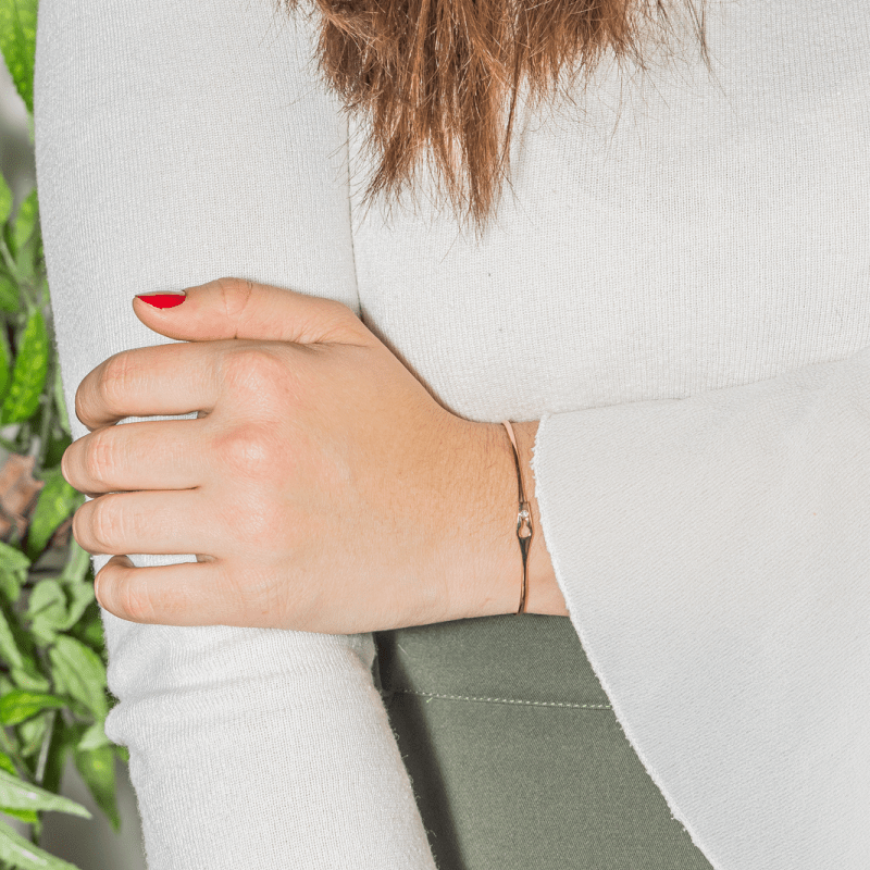 Dinh Van Bracelet Serrure Or rose Diamant - Castafiore