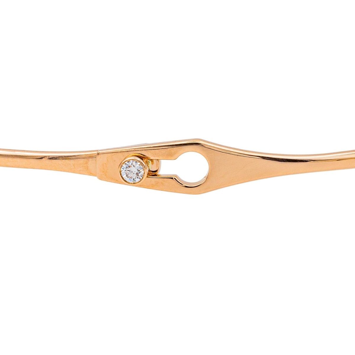Dinh Van Bracelet Serrure Or rose Diamant - Castafiore
