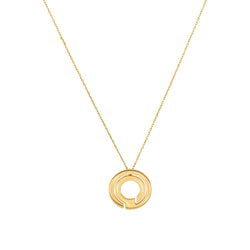 Dinh Van Collier Pendentif Seventies Or jaune - Castafiore