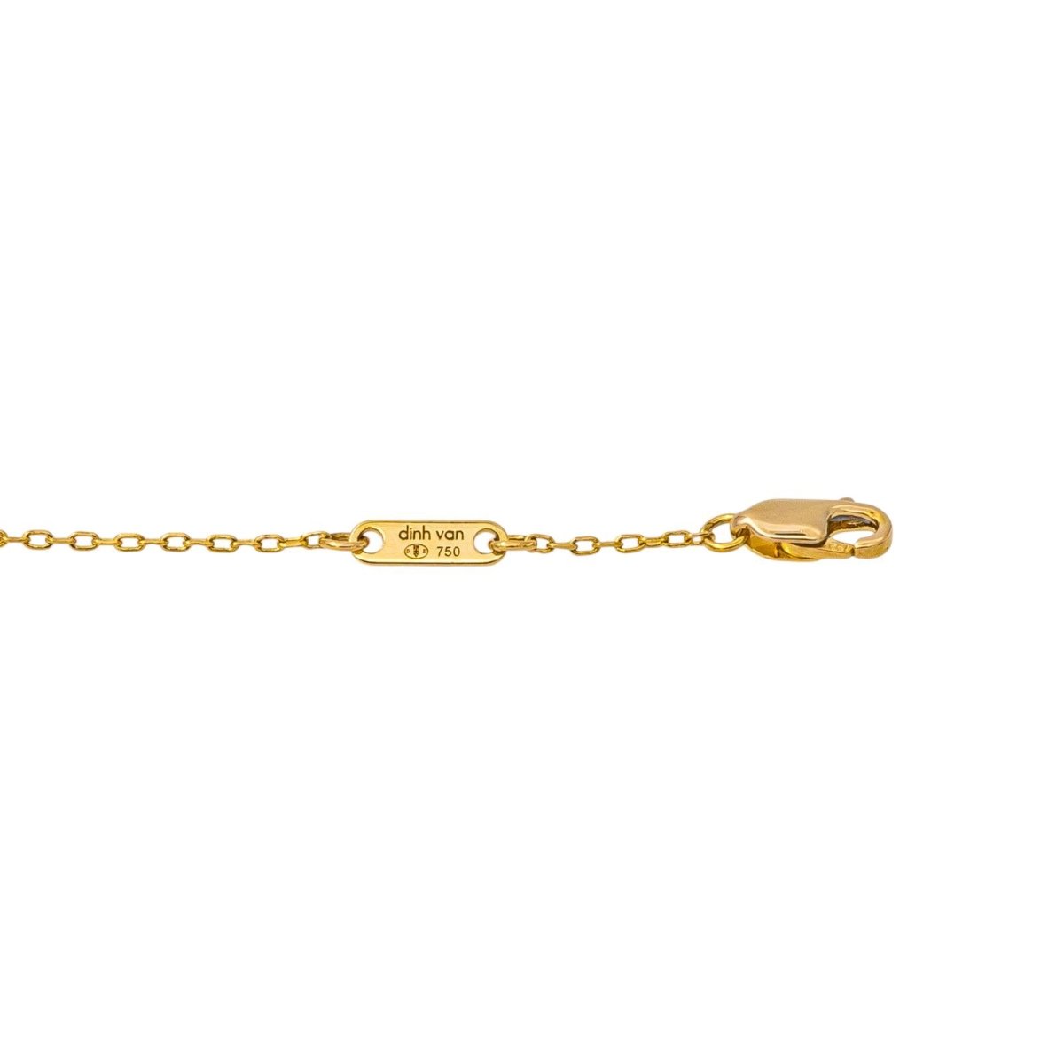 Dinh Van Collier Pendentif Seventies Or jaune - Castafiore