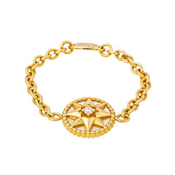 Dior Bague Rose des vents Or jaune Diamant - Castafiore