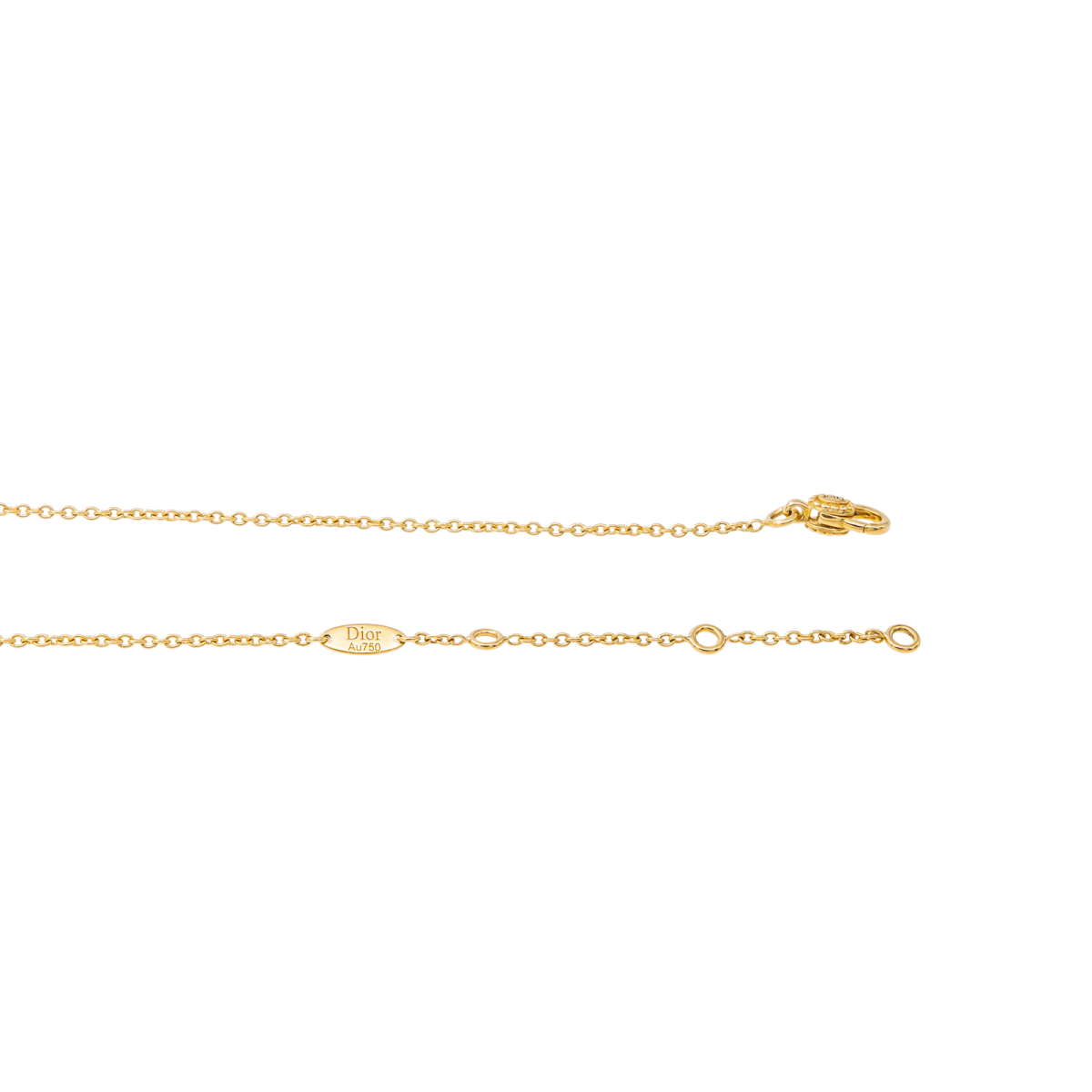 Dior Collier Rose des vents Or jaune Diamant - Castafiore