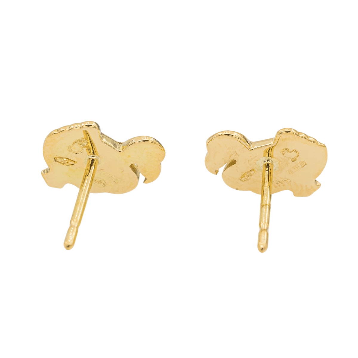 Dodo Pomellato Boucles d'oreilles Puces Dodo Or jaune - Castafiore