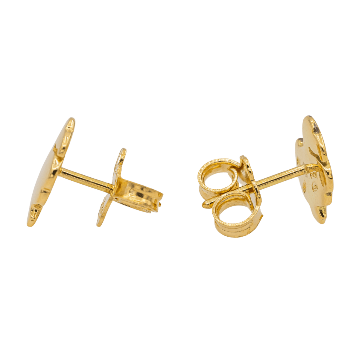 Dodo Pomellato Boucles d'oreilles Puces Dodo Or jaune - Castafiore