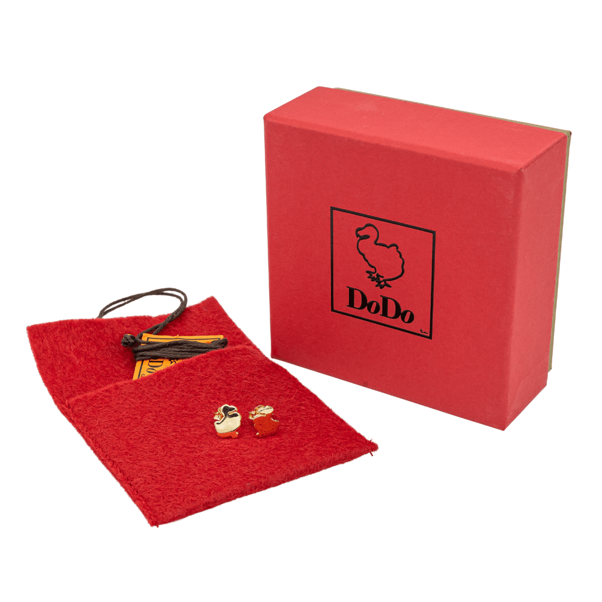 Dodo Pomellato Boucles d'oreilles Puces Dodo Or jaune - Castafiore