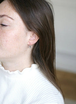 Dormeuses anciennes diamants 0.50 Ct - Castafiore