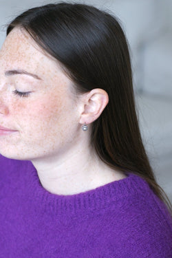 Dormeuses Anciennes Perles Fines et Diamants - Castafiore