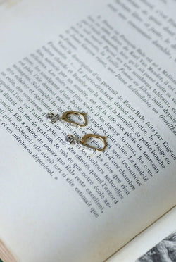 Dormeuses diamant pendantes - Castafiore