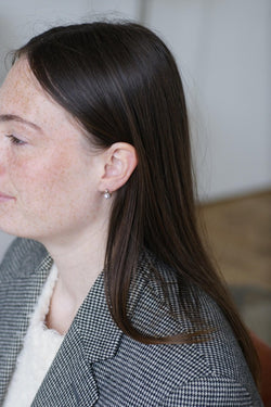 Dormeuses Diamants 0.60 Ct Or Rose et Platine - Castafiore