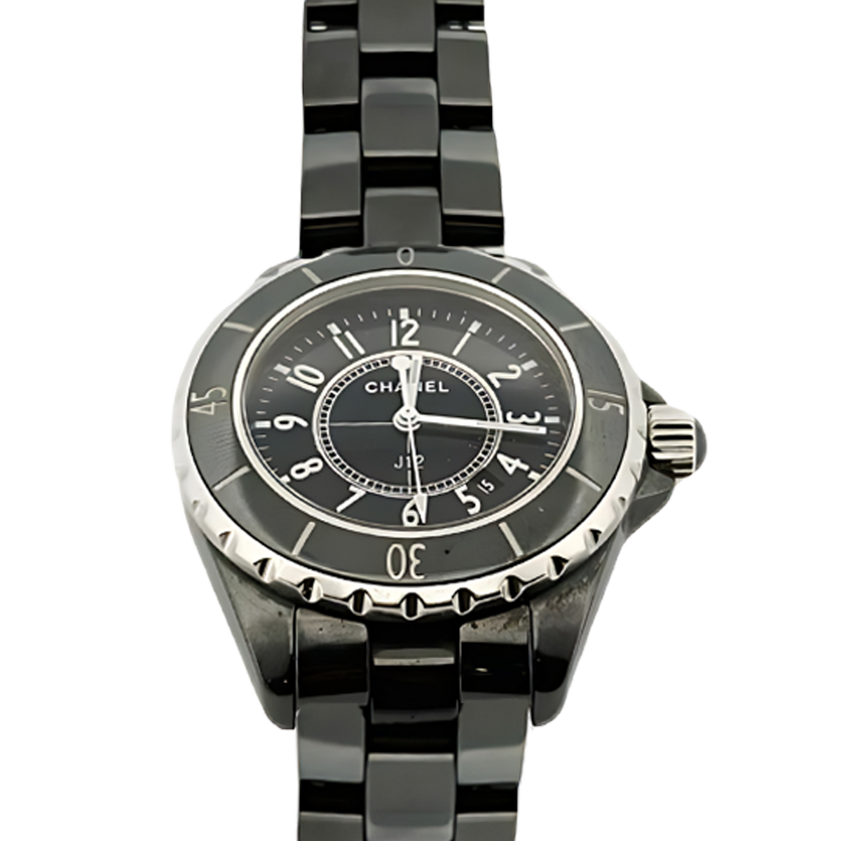 Montre CHANEL J12 en céramique noire