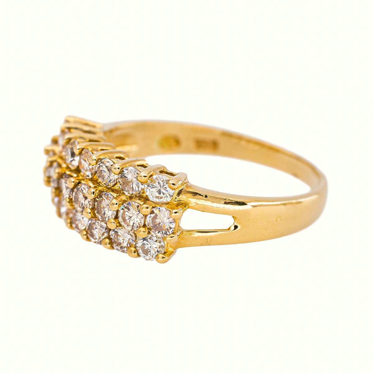 Bague Or jaune  Diamant