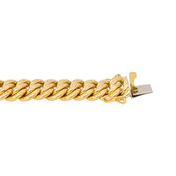 Bracelet Maille américaine Or jaune