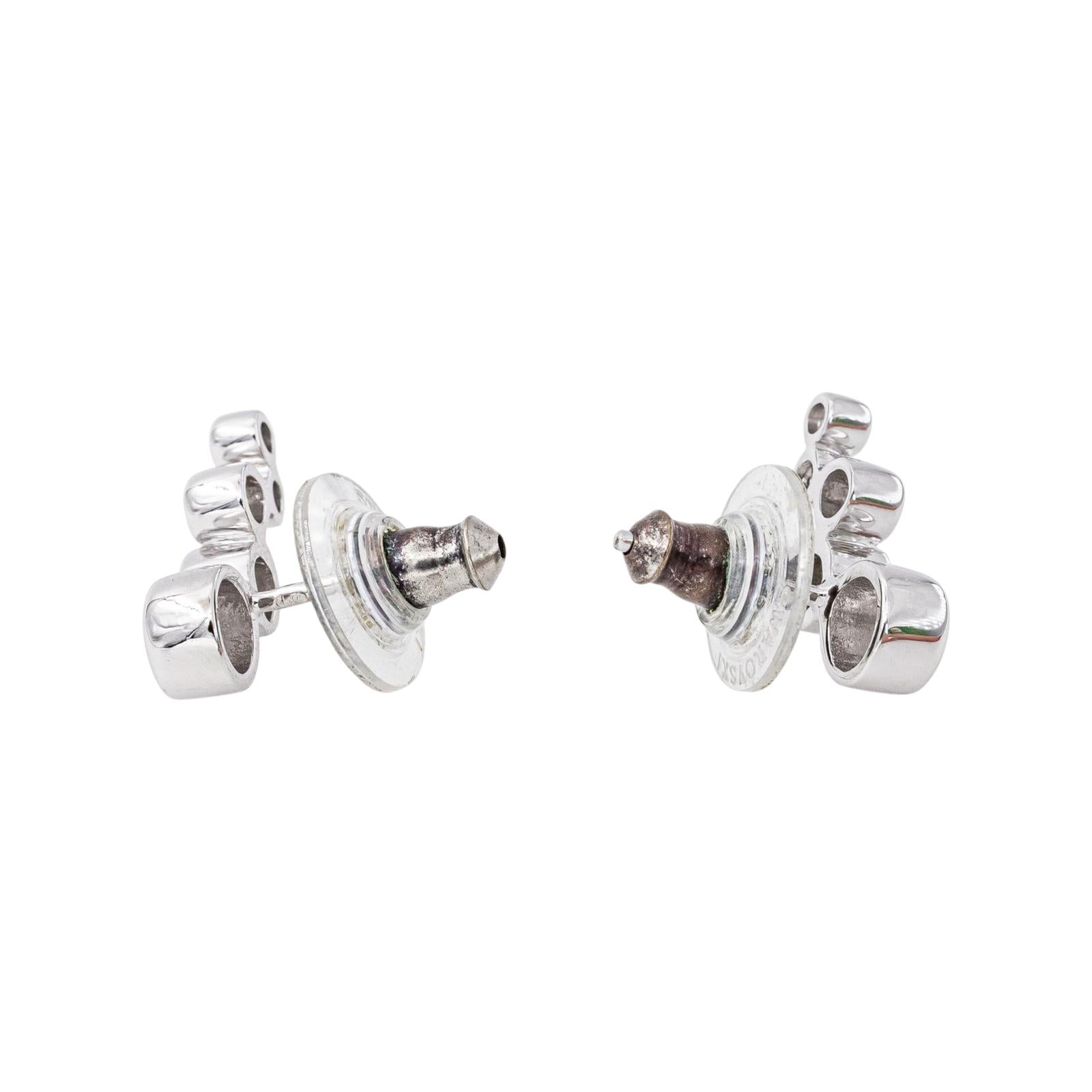 Boucles d'oreilles  Or blanc Diamant