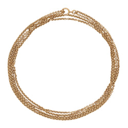 Collier Sautoir en or jaune