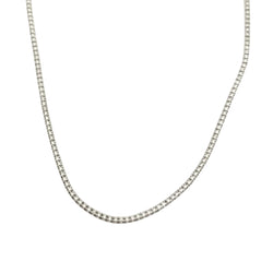 Collier Rivière en or blanc et diamants
