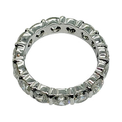 Bague Alliance en or blanc et diamants