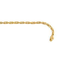 Collier Maille Grain de riz Or jaune