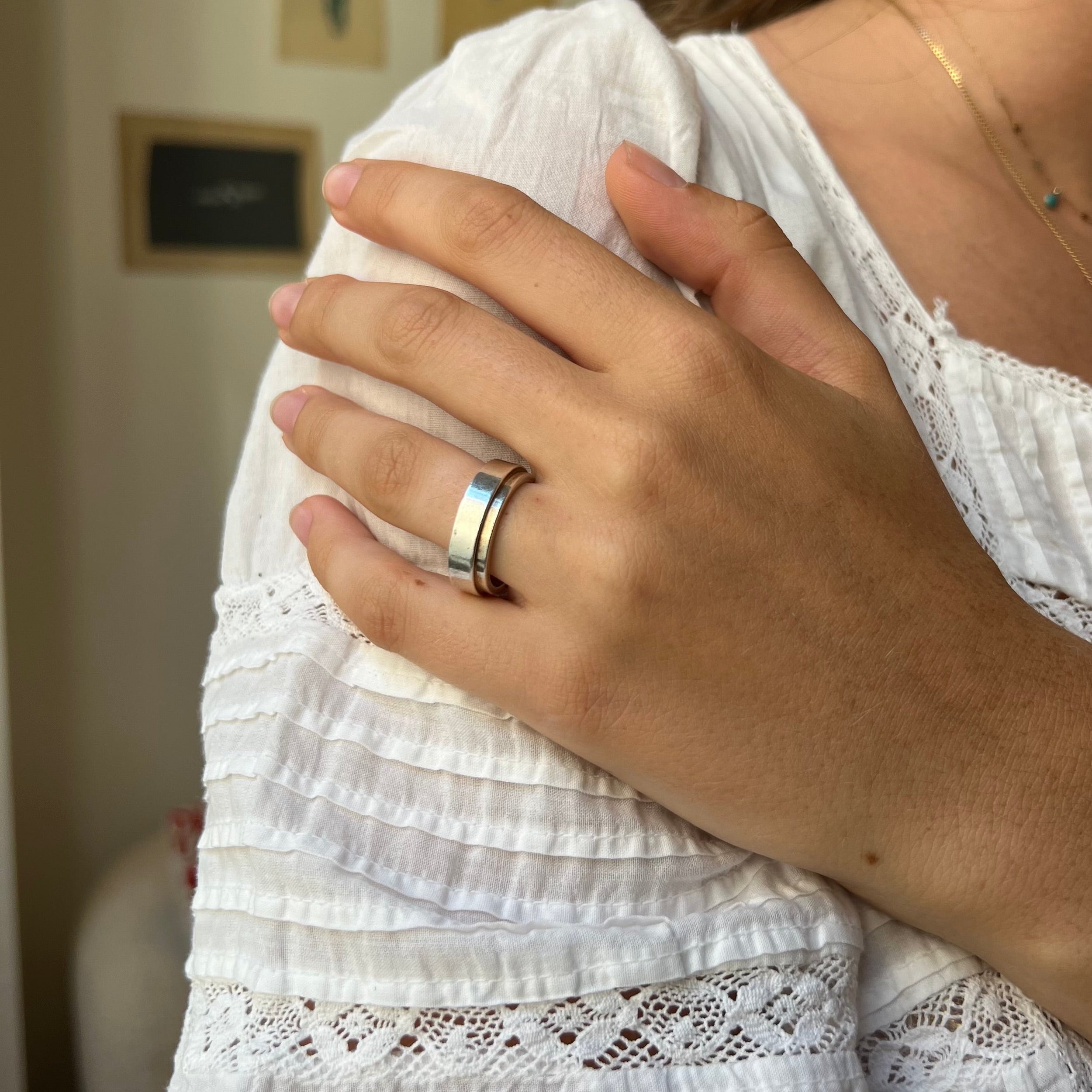 Bague Jonc GUCCI en argent