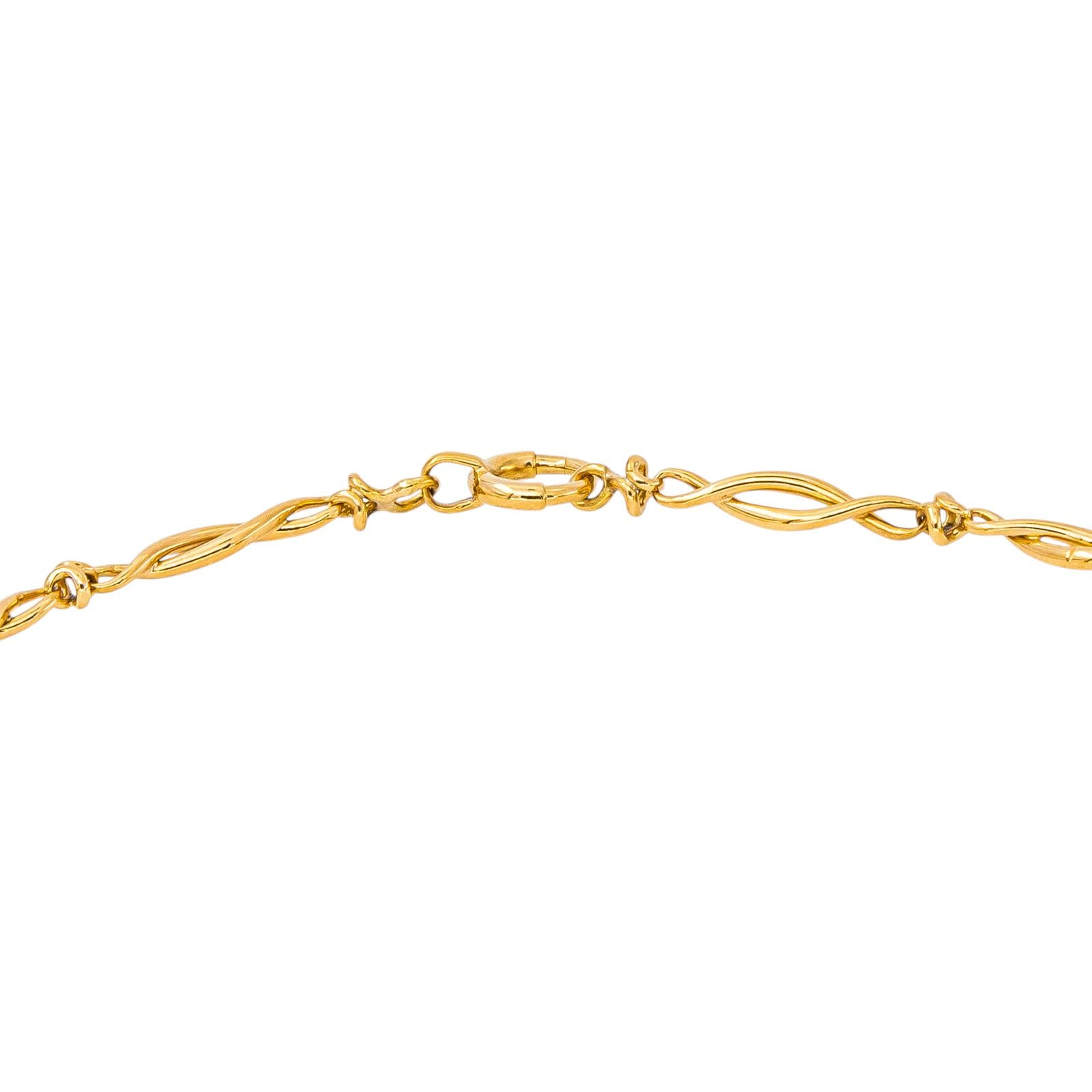 Collier Maille en or jaune
