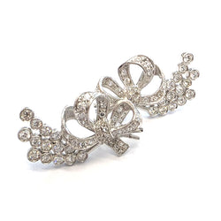 Boucles d'oreilles Puces en platine et diamants