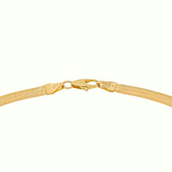 Collier Maille miroir Or jaune