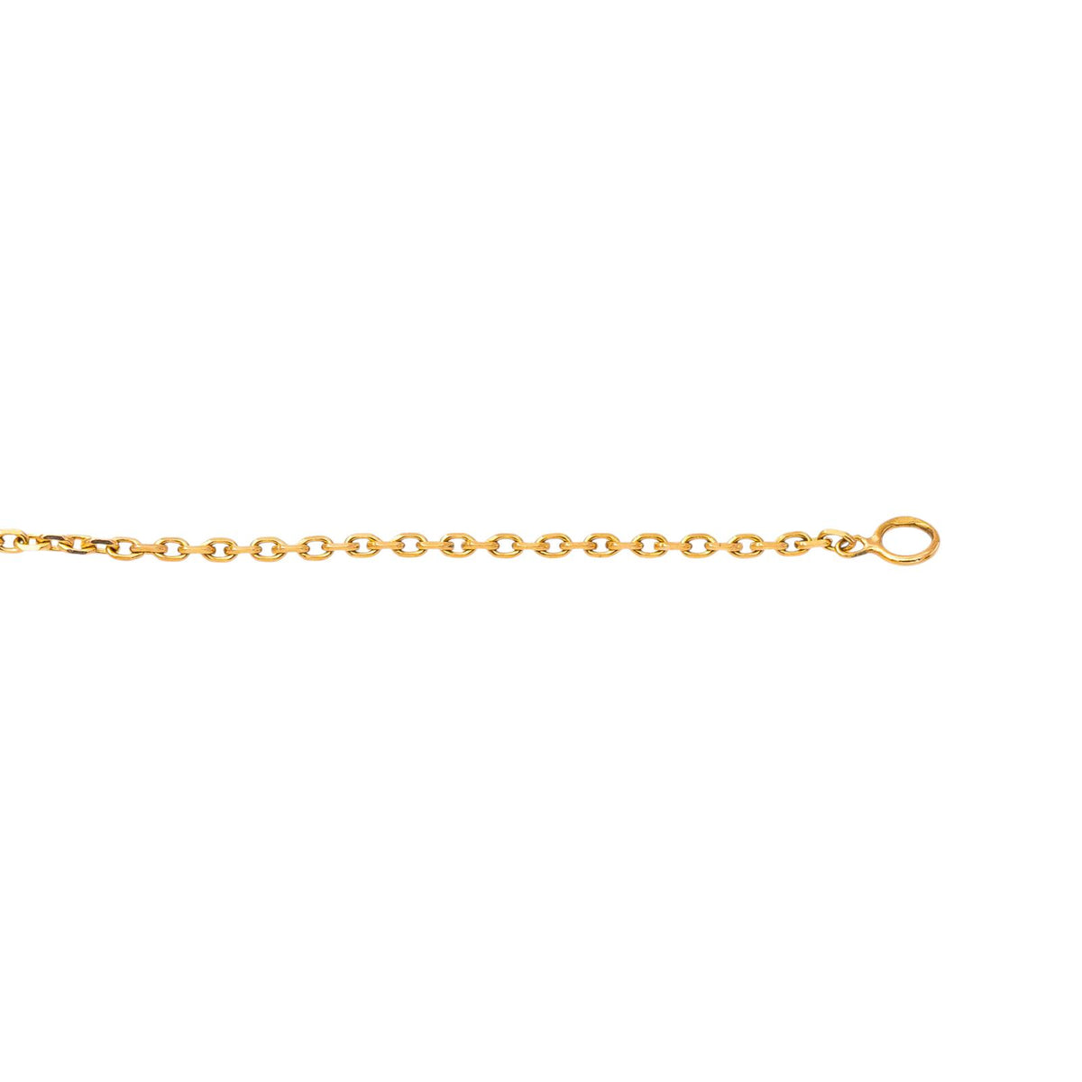 Collier Maille forçat Or jaune