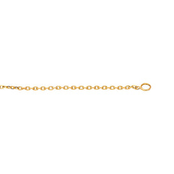 Collier Maille forçat Or jaune