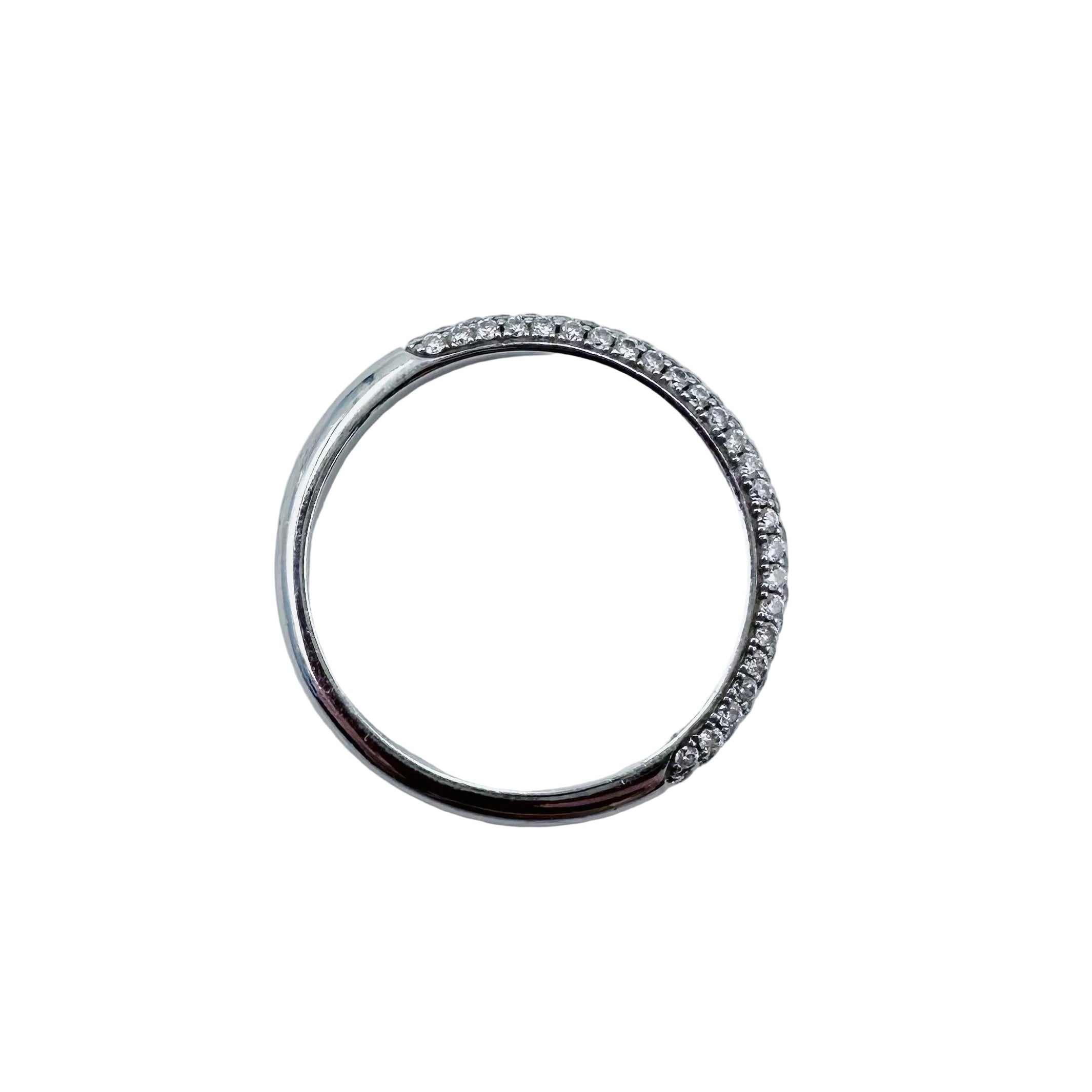 Bague Alliance MESSIKA "Joy" en or blanc et diamants