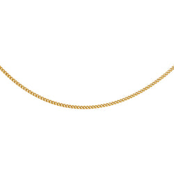 Collier Maille gourmette Or jaune
