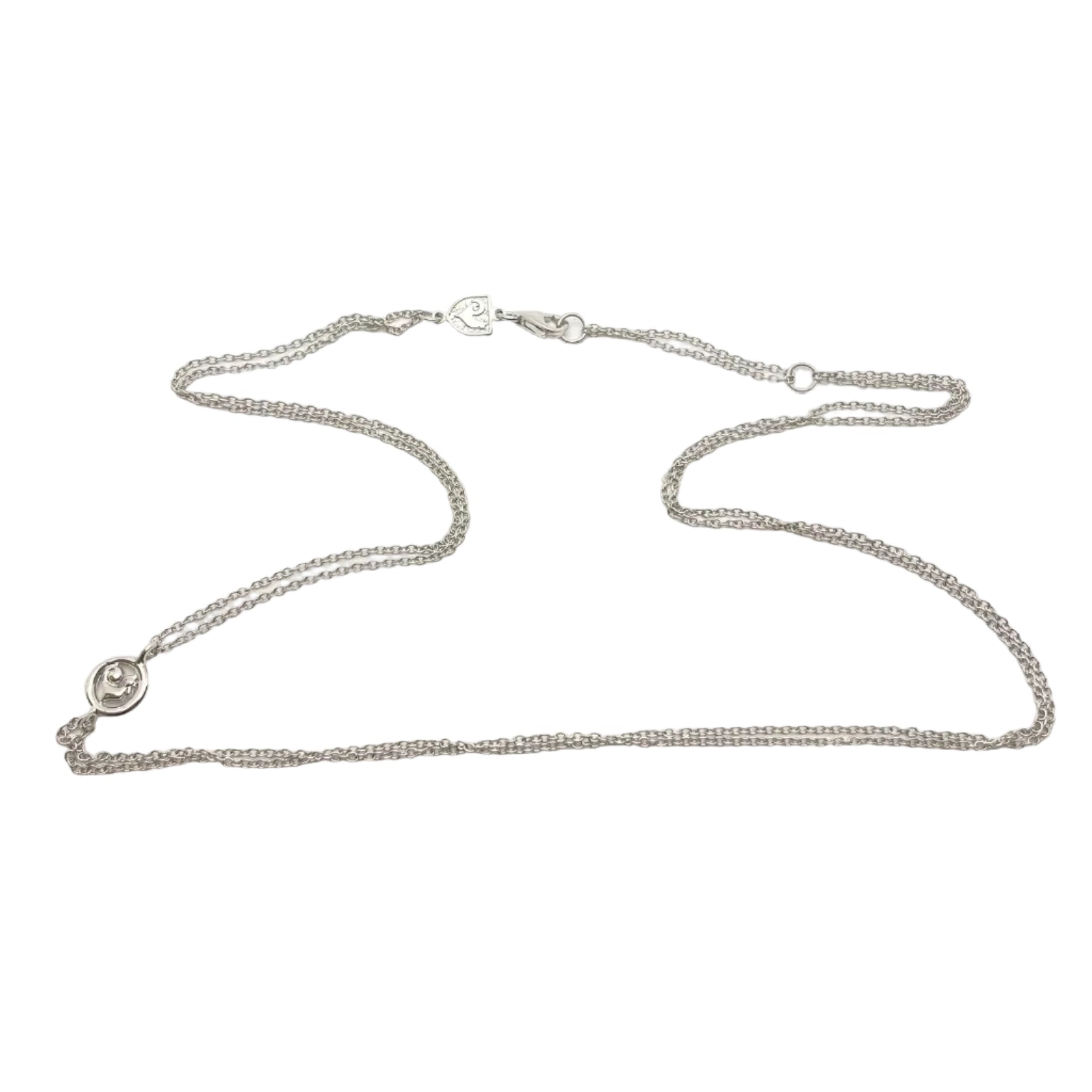 Collier Chaîne CHANTECLER en or blanc