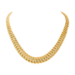 Collier Maille américaine Or jaune