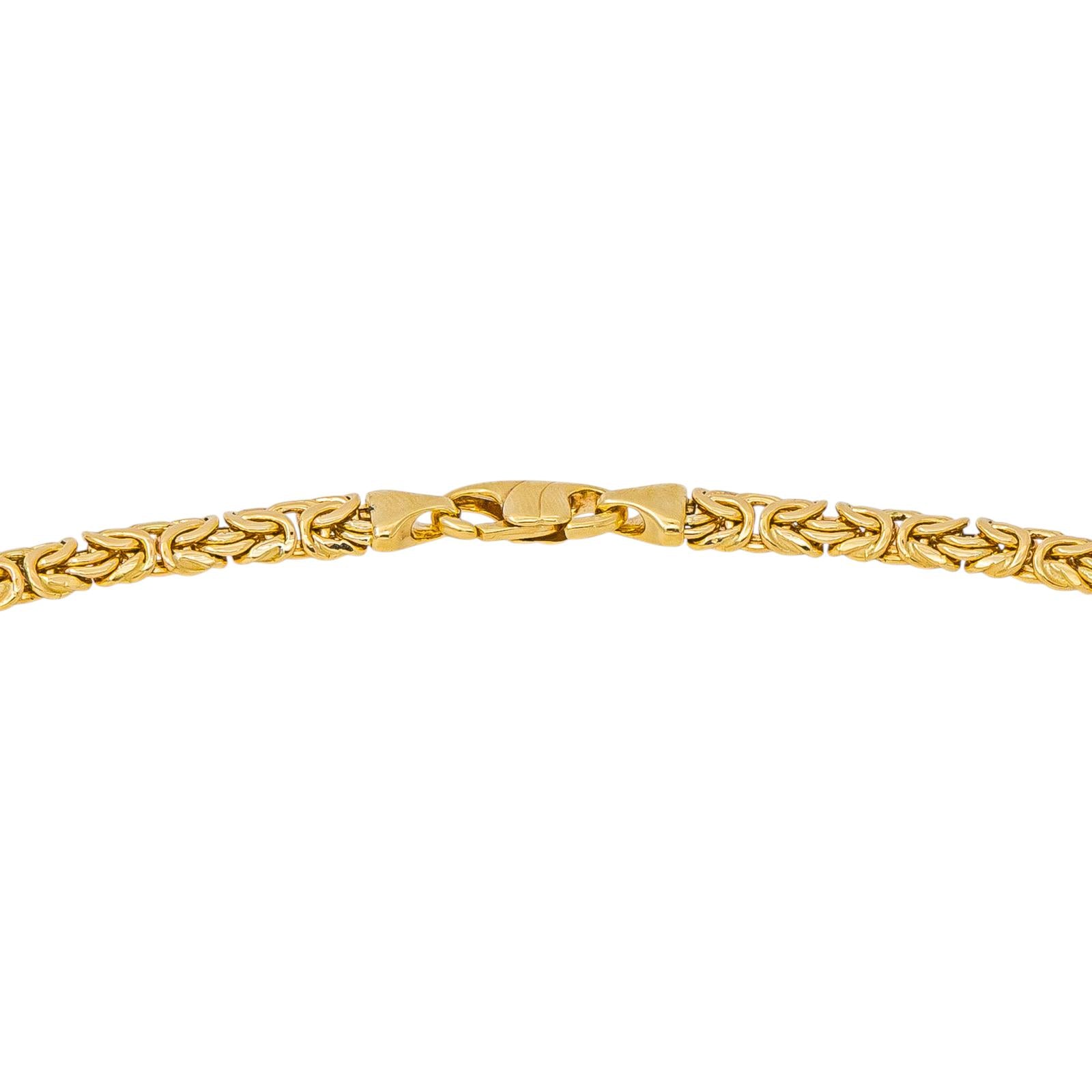 Collier Maille péruvienne Or jaune