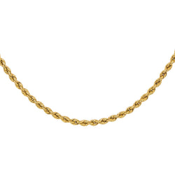 Collier Maille Corde Or jaune