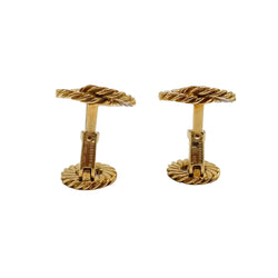 Boutons de manchette VAN CLEEF & ARPELS en or jaune