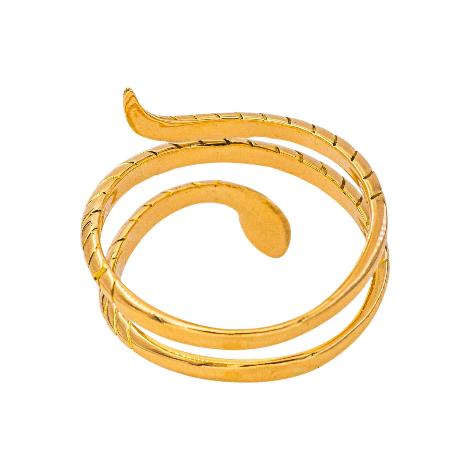 Bague Serpent Or jaune