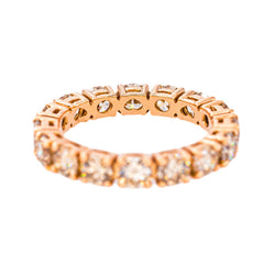 Bague Alliance américaine Or rose Diamant