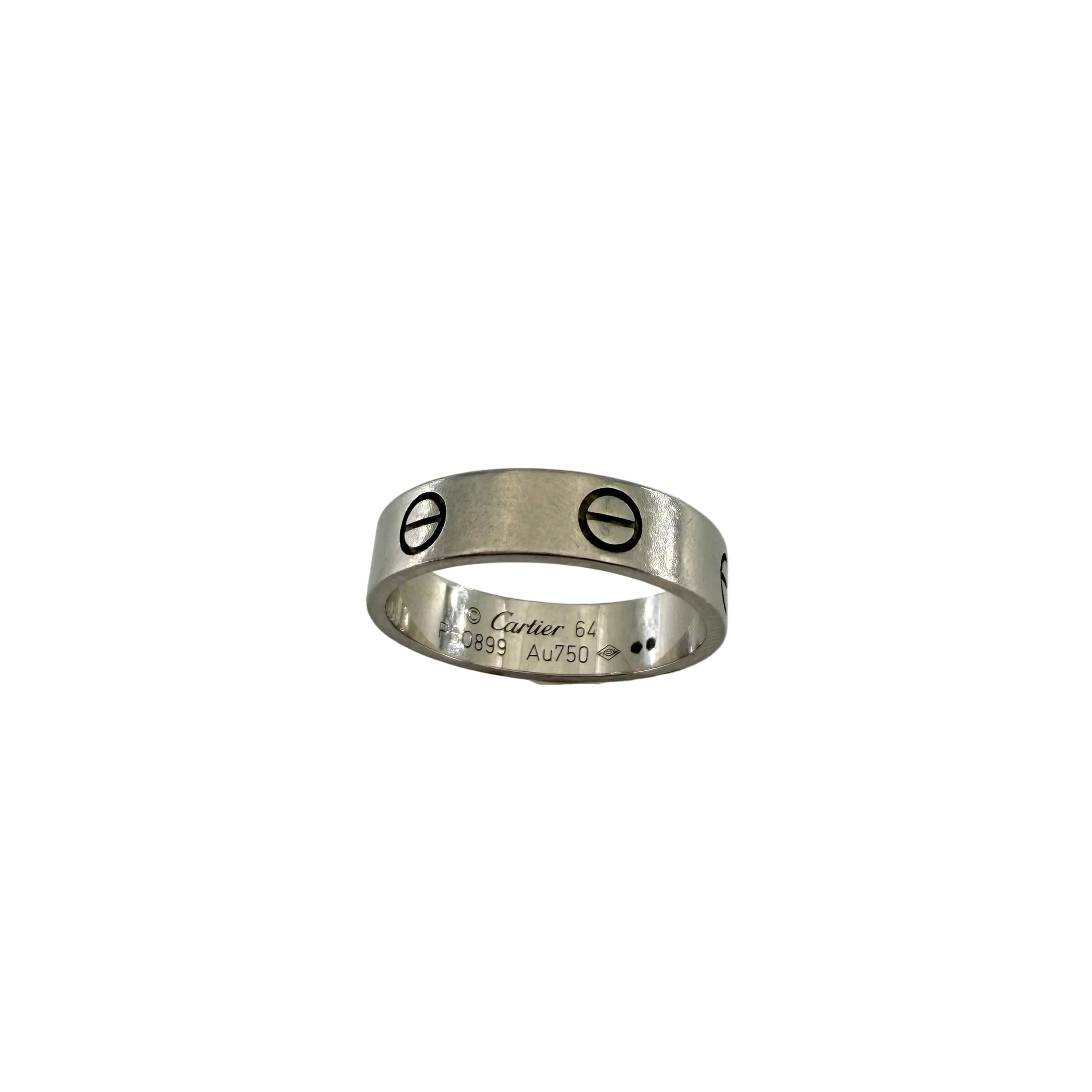 Bague CARTIER "Love" en or blanc