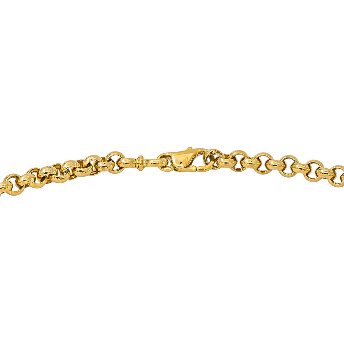 Collier Maille jaseron Or jaune