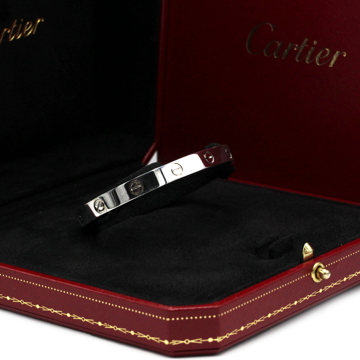 Bracelet Jonc CARTIER "Love" en or blanc