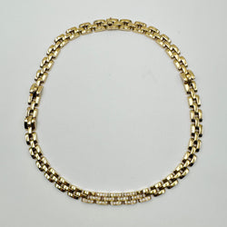 Collier Maille CARTIER "Panthère" en or jaune et diamants