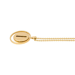 Messika Collier  Lucky Move Or jaune Lapis Lazuli