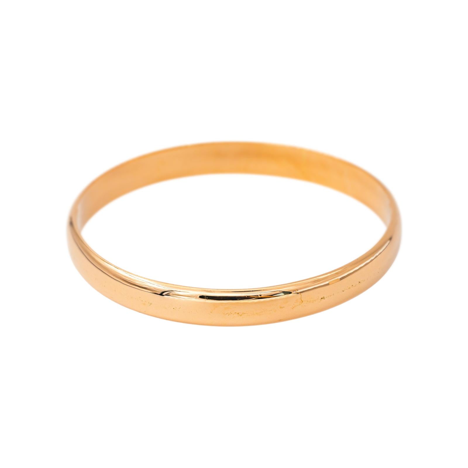 Bracelet Jonc Or jaune